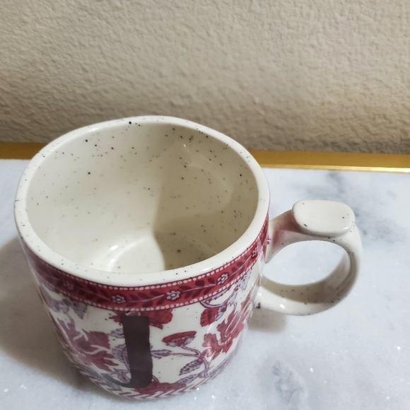 NEW Anthropologie J Floral Speckled Mug - Picture 2 of 11